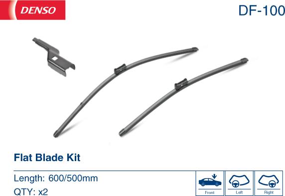 Denso DF-100 - Limpiaparabrisas parts5.com