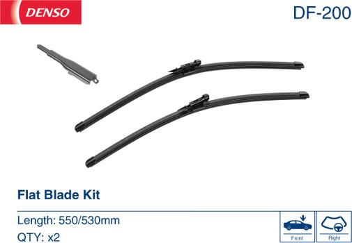 Denso DF-200 - Щетка стеклоочистителя parts5.com