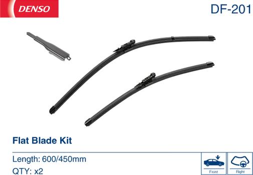 Denso DF-201 - Щетка стеклоочистителя parts5.com