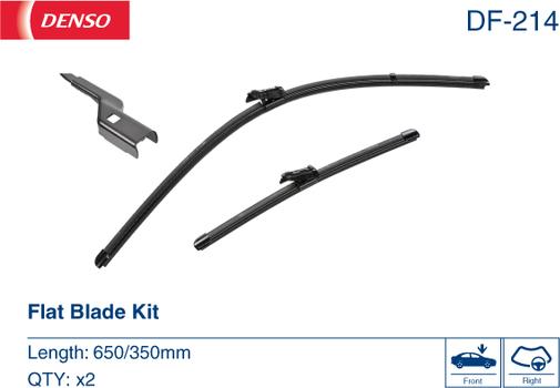 Denso DF-214 - Щетка стеклоочистителя parts5.com