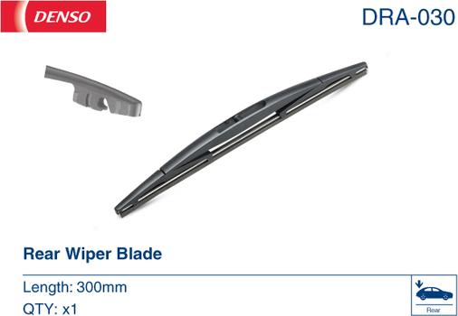 Denso DRA-030 - Щетка стеклоочистителя parts5.com