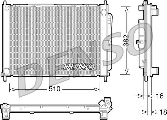 Denso DRM23101 - Cooler Module parts5.com