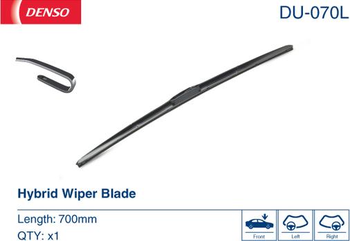 Denso DU-070L - Wiper Blade parts5.com