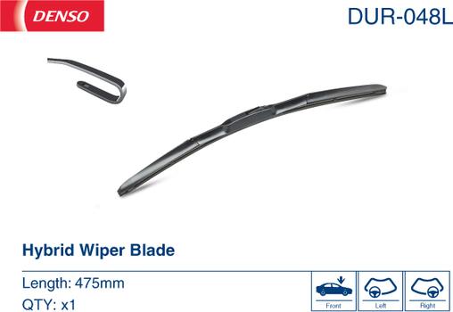 Denso DUR-048L - Wiper Blade parts5.com