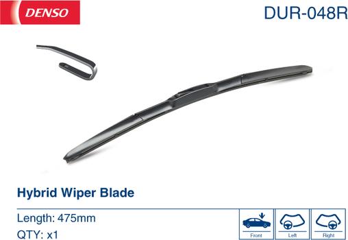 Denso DUR-048R - Wiper Blade parts5.com