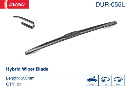 Denso DUR-055L - Wiper Blade parts5.com