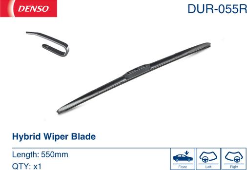 Denso DUR-055R - Щетка стеклоочистителя parts5.com