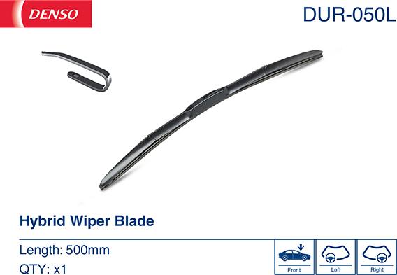 Denso DUR-050L - Wiper Blade parts5.com