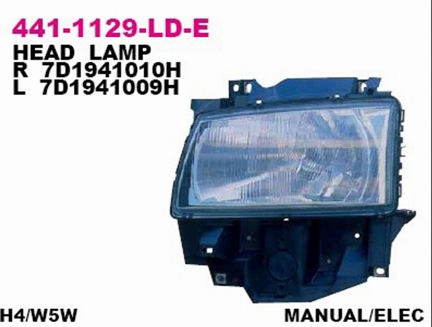 Depo 441-1129L-LD-E - Основная фара parts5.com