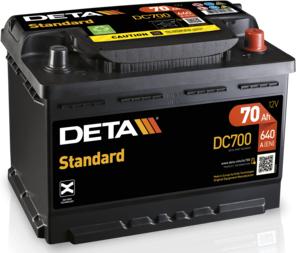 DETA DC700 - Batería de arranque parts5.com