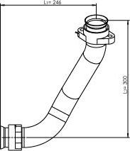 Dinex 54233 - Труба выхлопного газа parts5.com