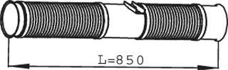 Dinex 68018 - Труба выхлопного газа parts5.com