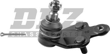 DLZ LB0360R - Шаровая опора, несущий / направляющий шарнир parts5.com