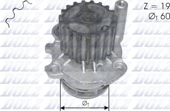 DOLZ A196 - Водяной насос parts5.com