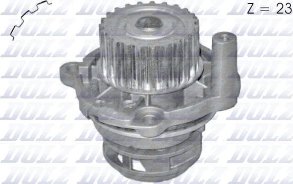 DOLZ A198 - Water Pump parts5.com