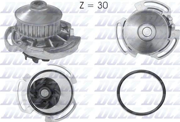 DOLZ A164 - Водяной насос parts5.com