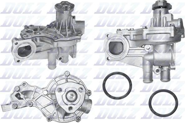 DOLZ A161RS - Водяной насос parts5.com