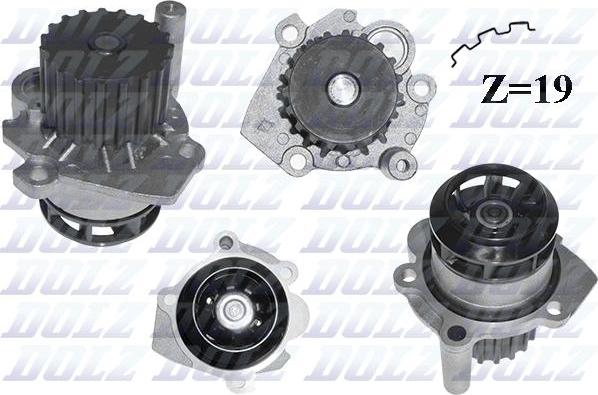 DOLZ A250 - Водяной насос parts5.com