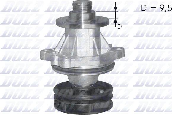 DOLZ B214 - Водяной насос parts5.com