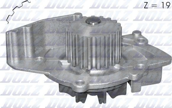 DOLZ C127 - Водяной насос parts5.com