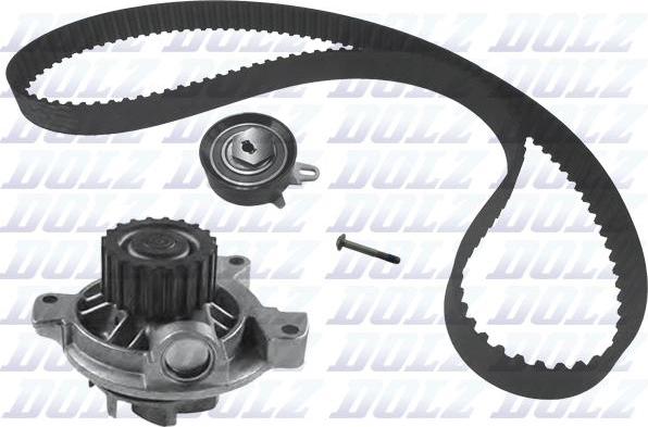 DOLZ KD083 - Water Pump & Timing Belt Set parts5.com