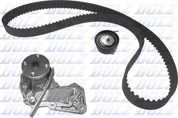 DOLZ KD070 - Water Pump & Timing Belt Set parts5.com