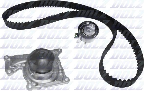 DOLZ KD103 - Water Pump & Timing Belt Set parts5.com