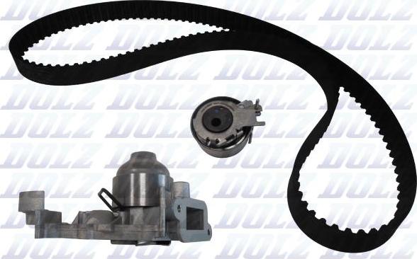 DOLZ KD229 - Water Pump & Timing Belt Set parts5.com