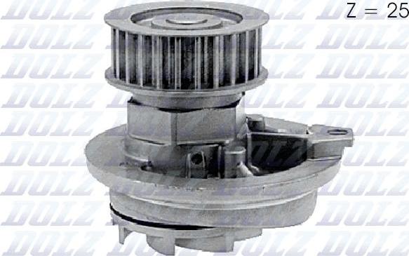 DOLZ O137 - Water Pump parts5.com