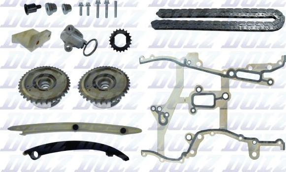 DOLZ SKCO004V - Комплект цепи привода распредвала parts5.com