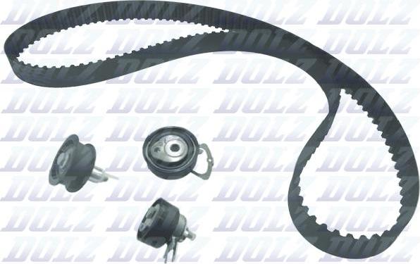 DOLZ SKD080 - Timing Belt Set parts5.com