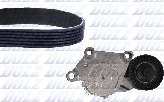 DOLZ SKD197A - Timing Belt Set parts5.com