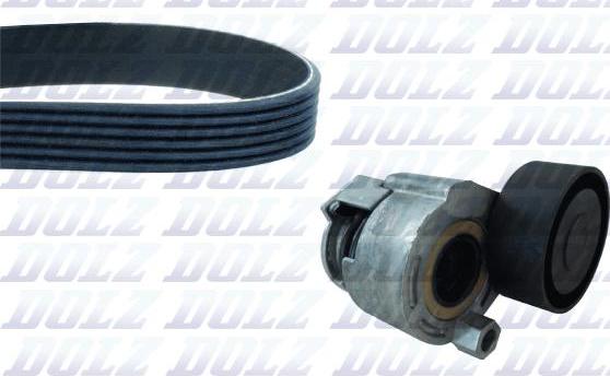 DOLZ SKD196A - Timing Belt Set parts5.com