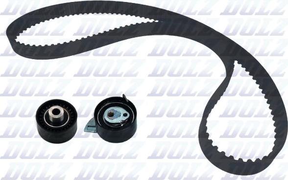 DOLZ SKD171 - Timing Belt Set parts5.com