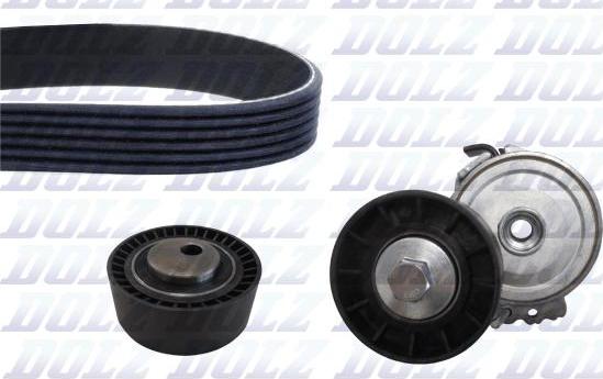 DOLZ SKD209A - Timing Belt Set parts5.com