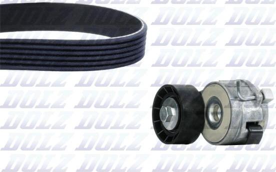 DOLZ SKD205A - Timing Belt Set parts5.com