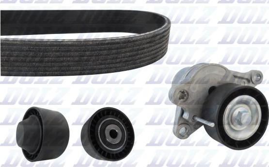 DOLZ SKD206A - Timing Belt Set parts5.com