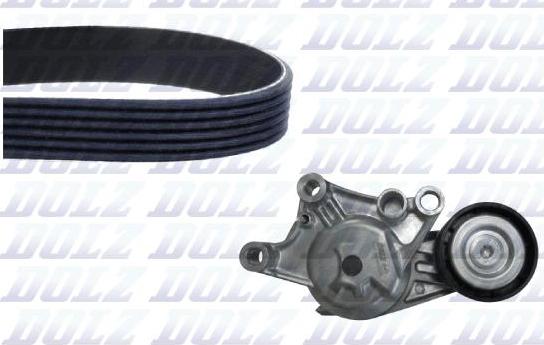 DOLZ SKD218A - Timing Belt Set parts5.com