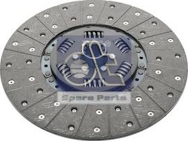 DT Spare Parts 4.64257 - Диск сцепления, фрикцион parts5.com