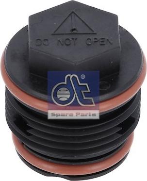 DT Spare Parts 1.22995 - Регулирующий клапан охлаждающей жидкости parts5.com