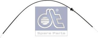 DT Spare Parts 1.22876 - Тросик заслонки отопителя parts5.com