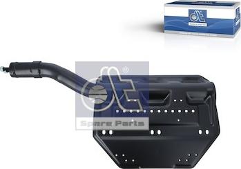 DT Spare Parts 1.22760 - Держатель, брызговик parts5.com