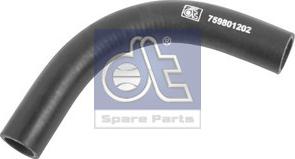 DT Spare Parts 2.15705 - Шланг радиатора parts5.com