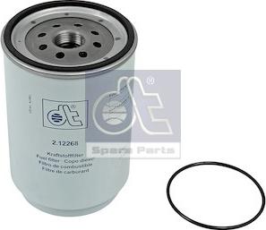 DT Spare Parts 2.12268 - Топливный фильтр parts5.com
