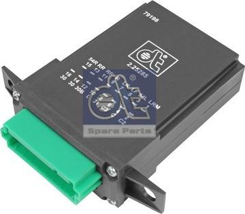 DT Spare Parts 2.25285 - Реле аварийной световой сигнализация parts5.com