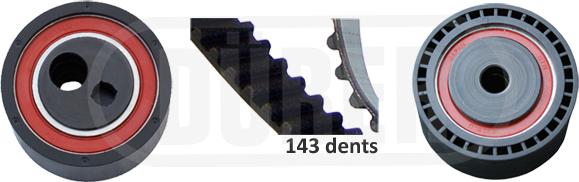 DÜRER 321082 - Timing Belt Set parts5.com