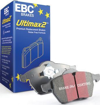 EBC Brakes DP1584 - Тормозные колодки, дисковые, комплект parts5.com