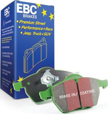 EBC Brakes DP21999 - Тормозные колодки, дисковые, комплект parts5.com