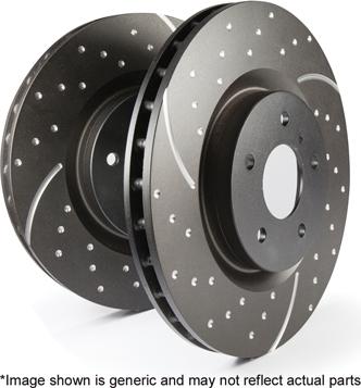 EBC Brakes GD1200 - Тормозной диск parts5.com