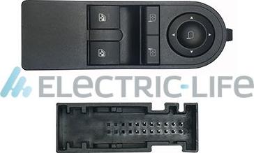 Electric Life ZROPB76002 - Выключатель, стеклоподъемник parts5.com